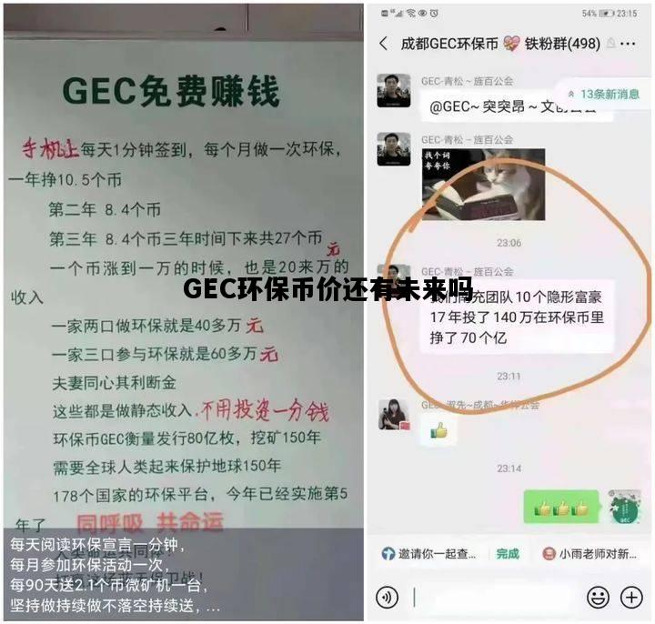 GEC环保币价还有未来吗，gec环保币价格2021大涨