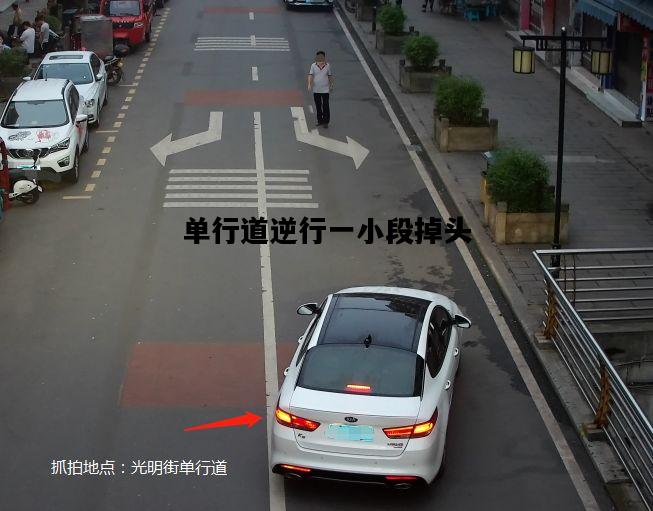 单行道逆行一小段掉头，单行道逆行一小段掉头怎样处罚