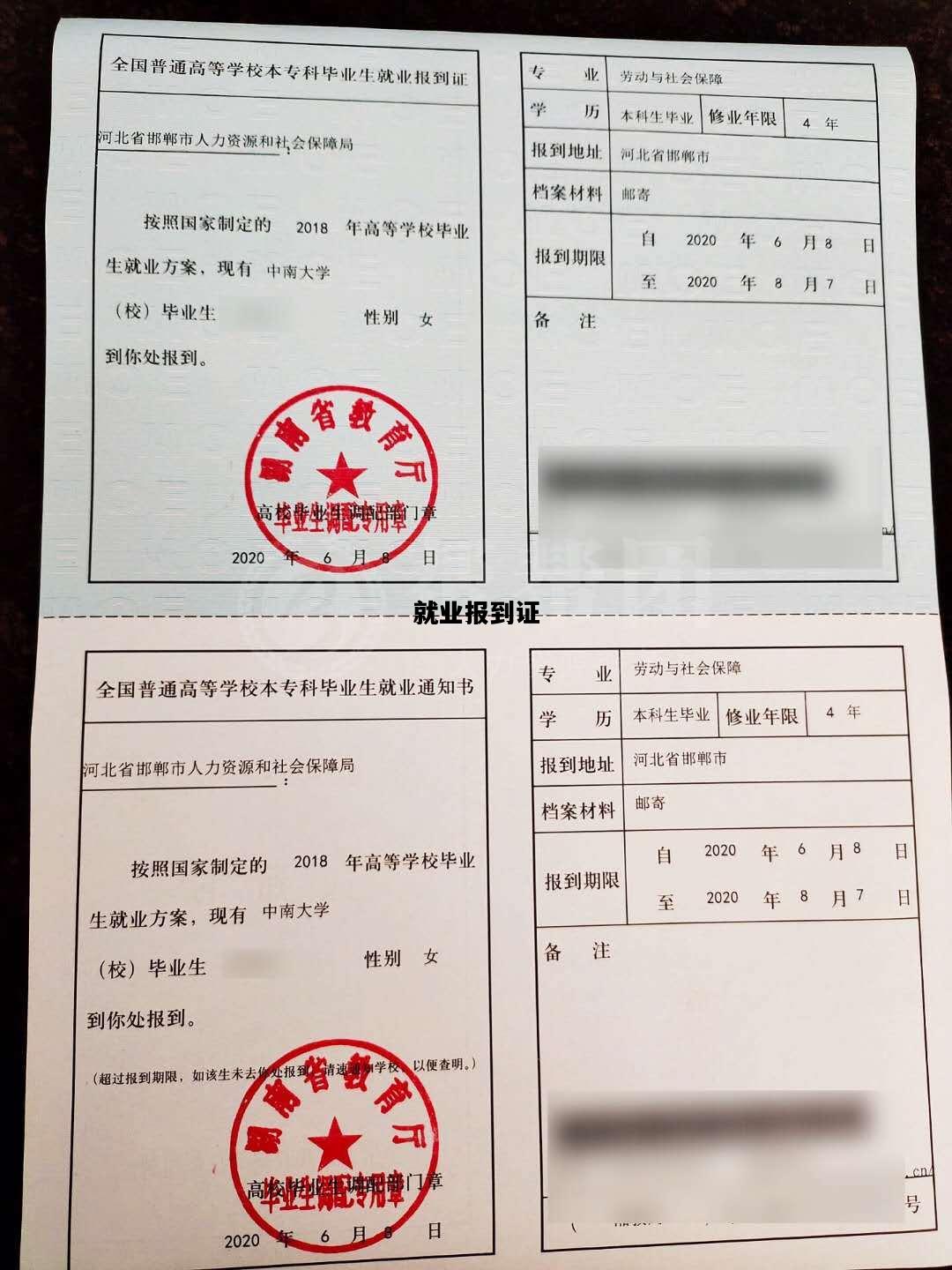 就业报到证，就业报到证怎么拿到