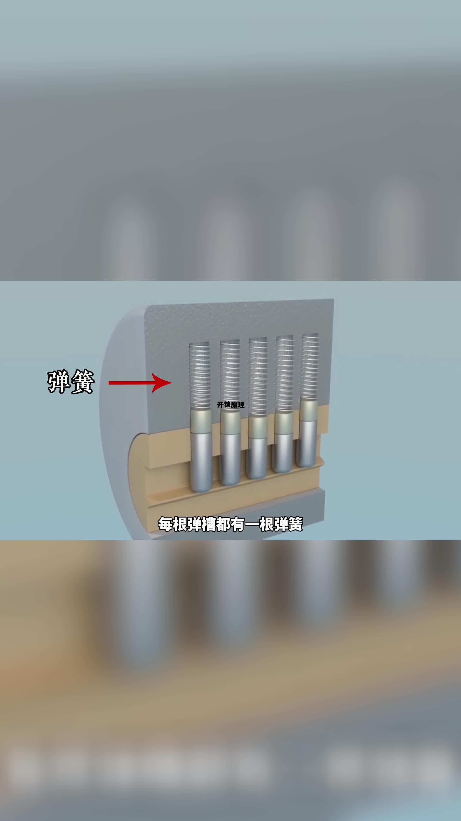 开锁原理，开锁原理图解