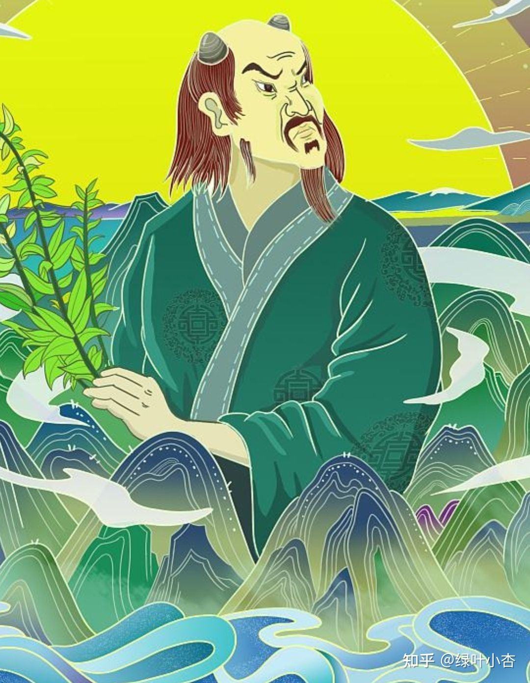 炎帝神农氏，炎帝神农氏人身牛首