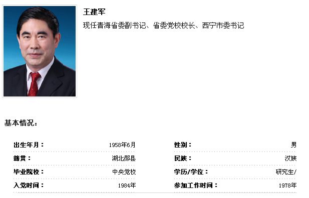 王建军简历的简单介绍