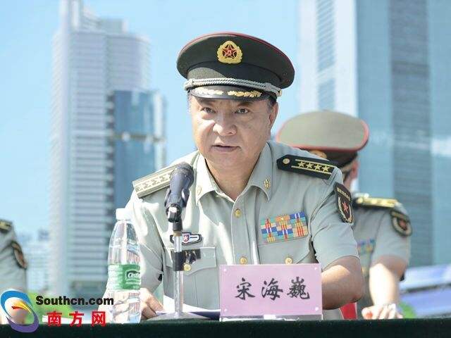 广东省军区司令员，广东省军区司令员王守信