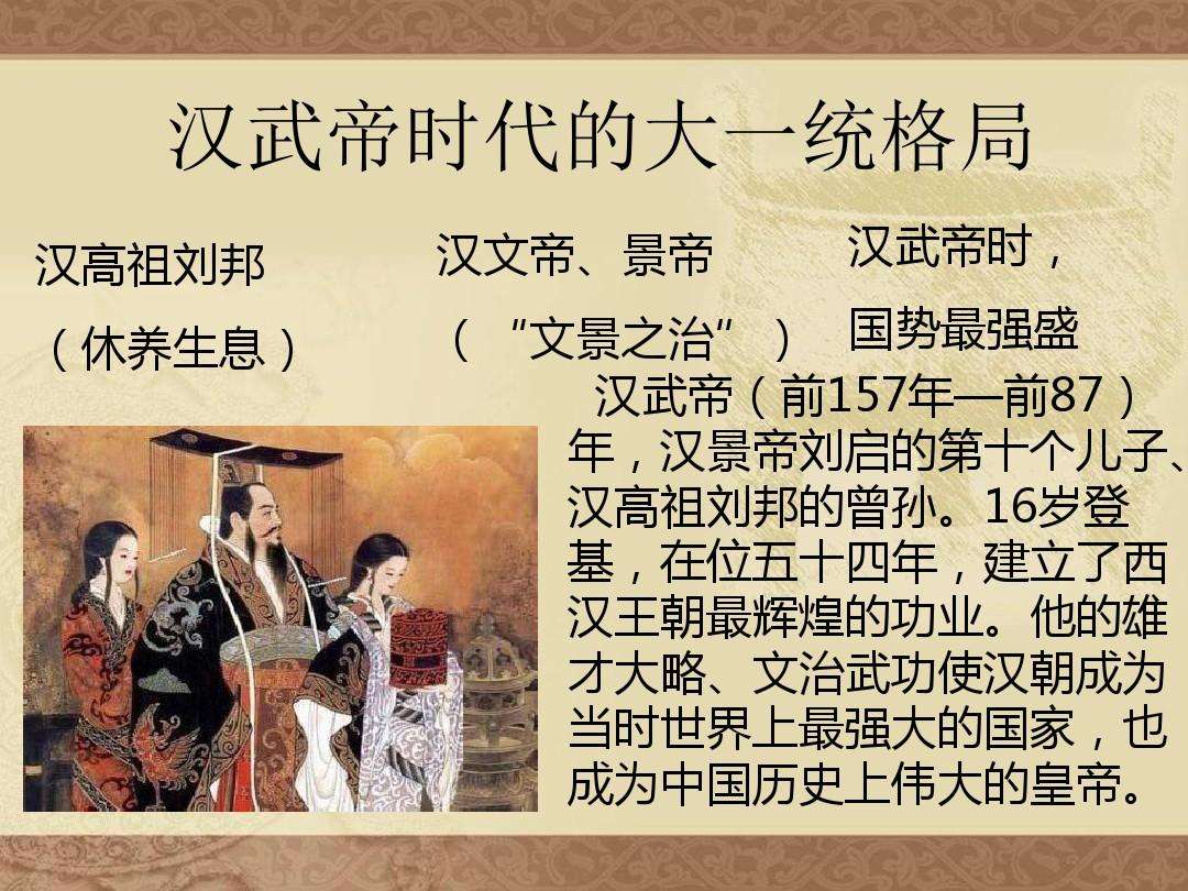汉武帝，汉武帝是谁