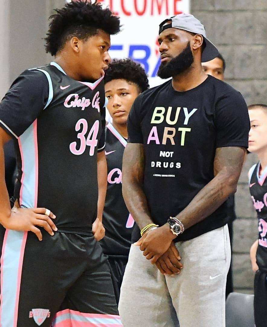 布朗尼詹姆斯，布朗尼詹姆斯能进NBA吗