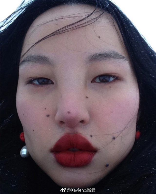 脸痣，脸痣的位置与命运图解