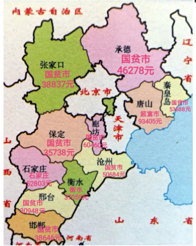 保定gdp，保定gdp排名