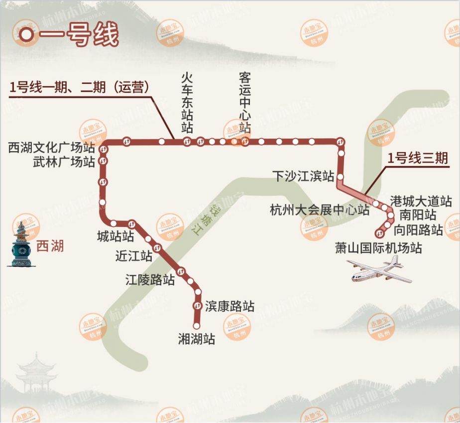 杭州15号地铁线路明细，杭州15号地铁线路图什么时候开工