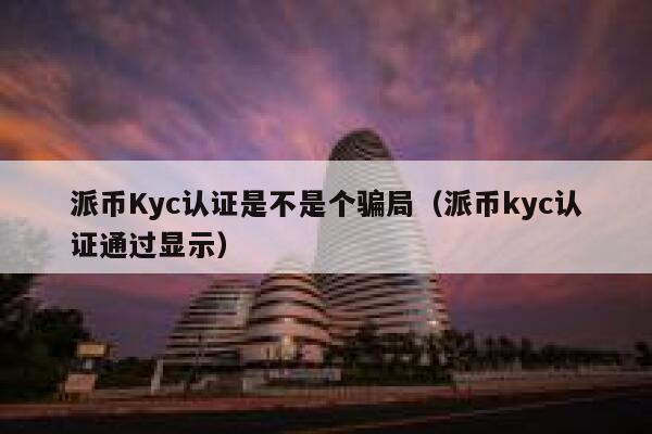 π币kyc认证流程，π币yoti认证方法