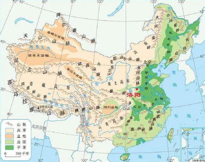 中国山脉地图，中国山脉地图全图高清版大图